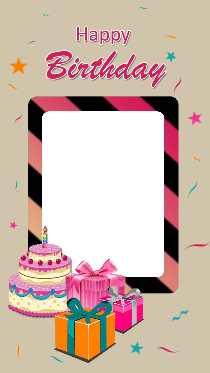 Awsome Birthday Frame - 720 X 1280 Happy Birthday (720x1280), Png Download
