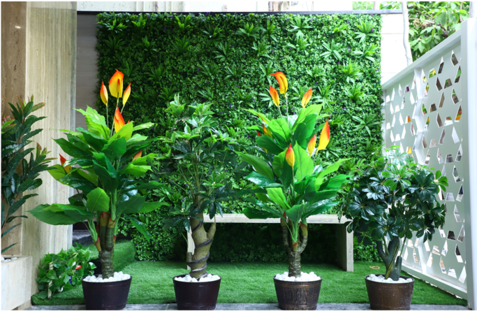 Artificial Plants Bangalore 1st Home Check It S 1sthome - Bird Of Paradise (683x683), Png Download