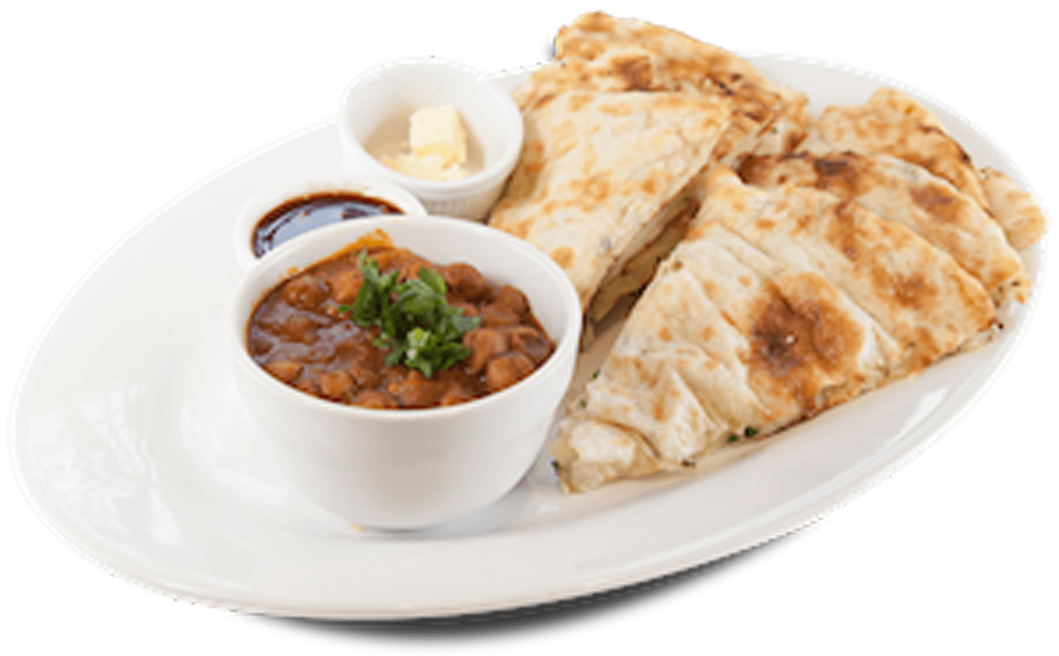 Kulcha / Tawa Kulcha - Kulche Chole Png (3264x2448), Png Download