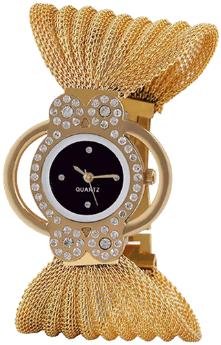 Girls Watch For Party Wear (500x650), Png Download