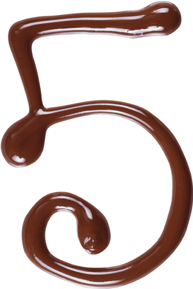 Chocolate Font - Western Slender Blind Snake (595x595), Png Download