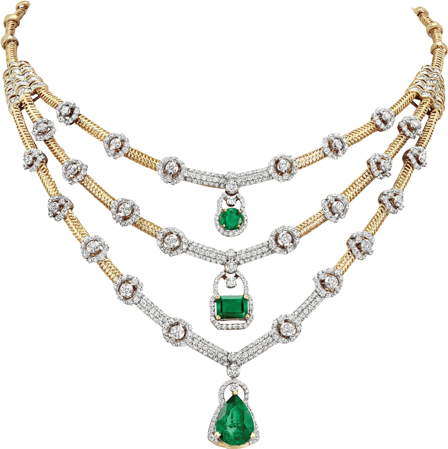 Png Jewellers Chinchwad - Necklace (1350x950), Png Download