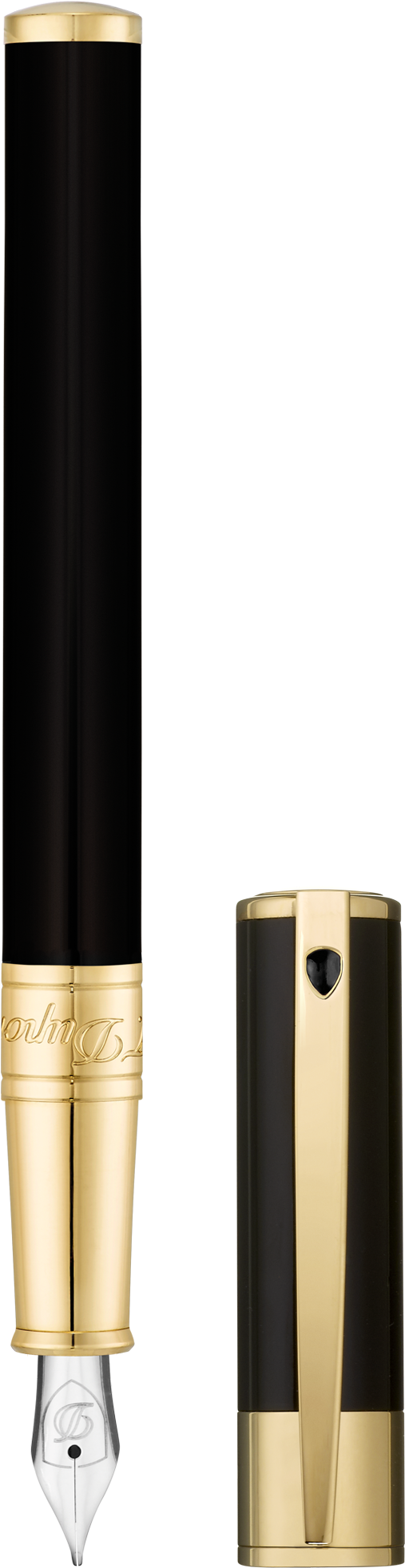 Tap To Expand - Blue Gold Fountain Pen (2362x2362), Png Download