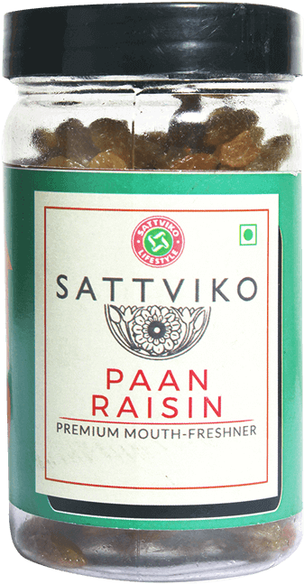 Sattviko Paan Raisin Satp - Food Startup (700x700), Png Download