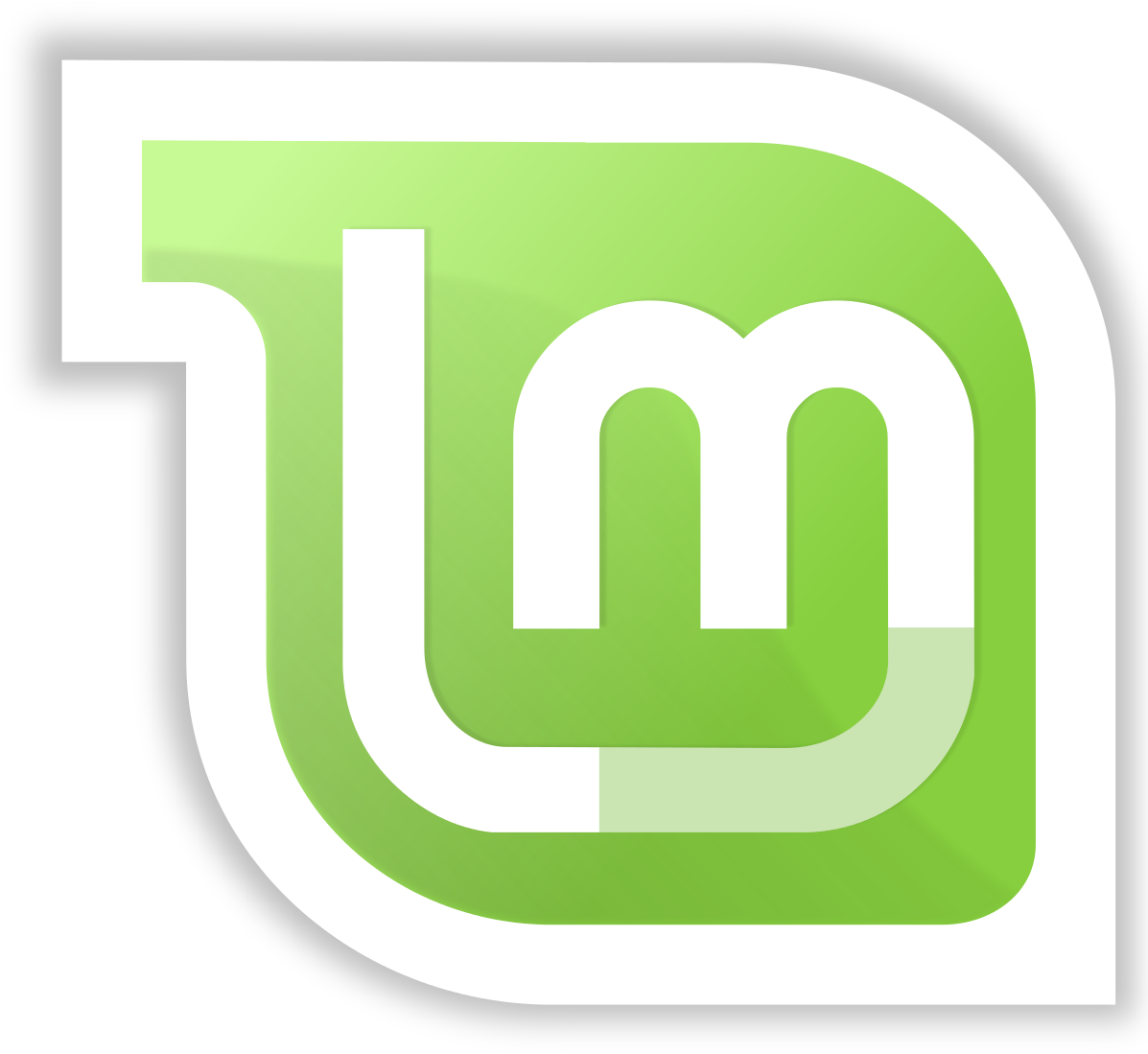 Linux Vector Cinnamon Graphics Distribution Mint Editor - Linux Mint Logo Png (800x796), Png Download