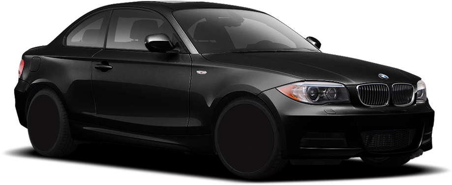 Black Dodge Dart With Black Wheels (960x420), Png Download