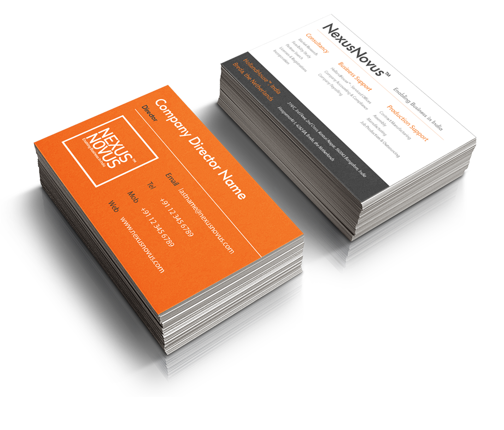 Nexusnovus Business Card Design - Best Solar Company Business Cards (1000x1001), Png Download