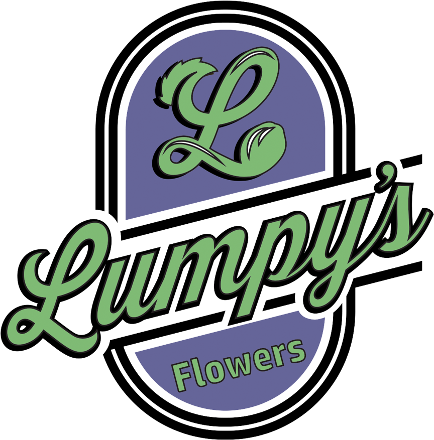 Logo - Lumpy's Flowers Apple Fritter (1000x1000), Png Download