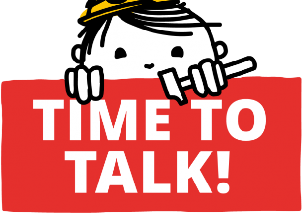 Our Campaign “it's Time To Talk Children's Views On - Talk Time (752x440), Png Download
