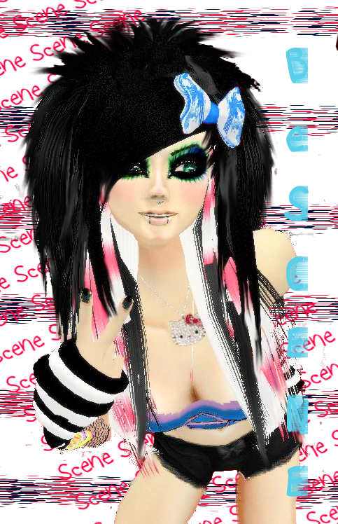 Stickers Imvu Photo Dcsc - Girl (483x748), Png Download