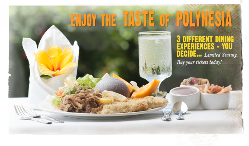 Aliu0027i Luau Buffet - Polynesian Cultural Center Luau Menu (800x469), Png Download