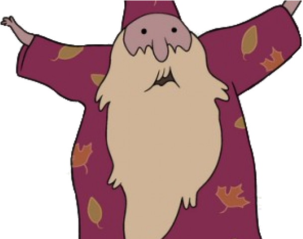 Wizard Clipart Purple - Adventure Time Wizard (640x480), Png Download