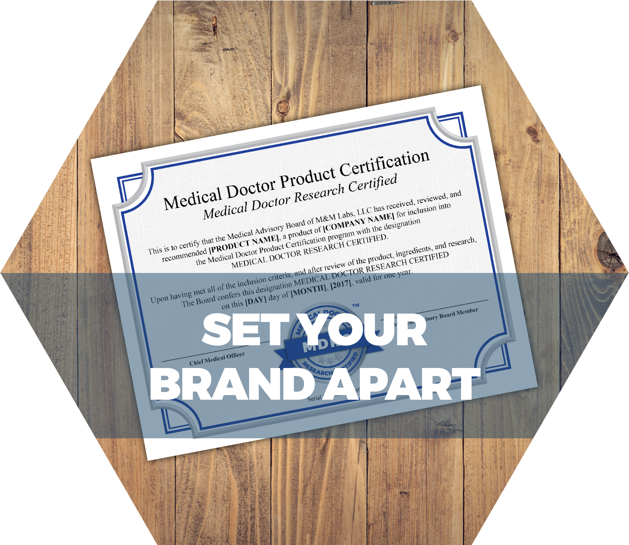 M&m Labs Medical Doctor Researched And Certified Program - Plank (2084x1813), Png Download