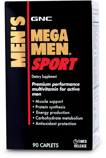 Gnc Mega Men Sport Timed Release - Gnc Mega Men Sport (600x600), Png Download