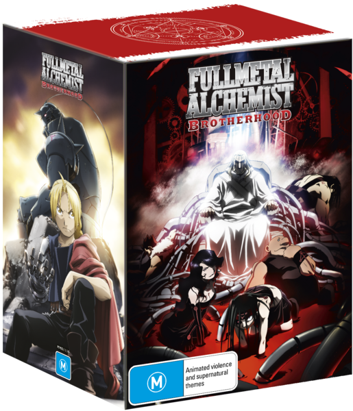 Fwiw, Madman Ent - Fullmetal Alchemist Brotherhood Box Set (515x600), Png Download