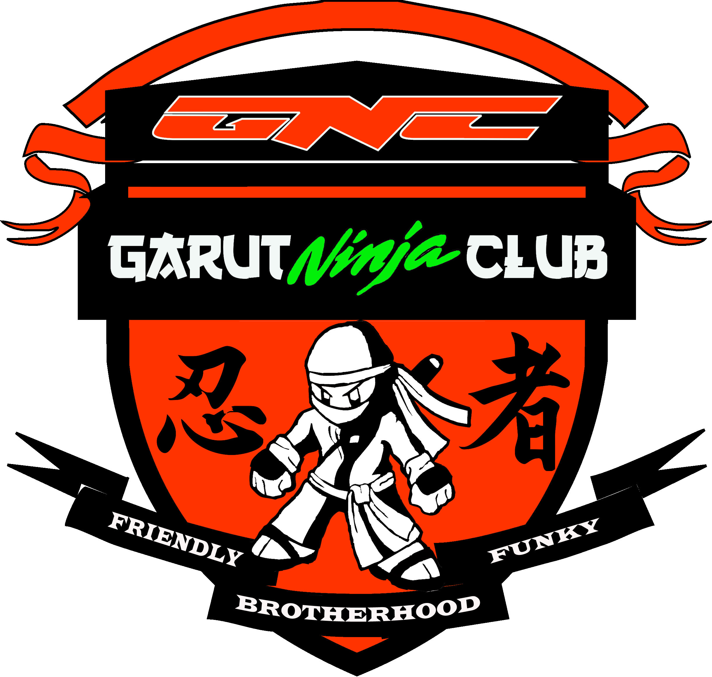 Garut Ninja Club - Kawasaki Ninja (2445x2324), Png Download