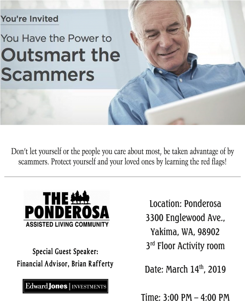 Outsmart The Scammers Seminar - Senior Citizen (800x1027), Png Download