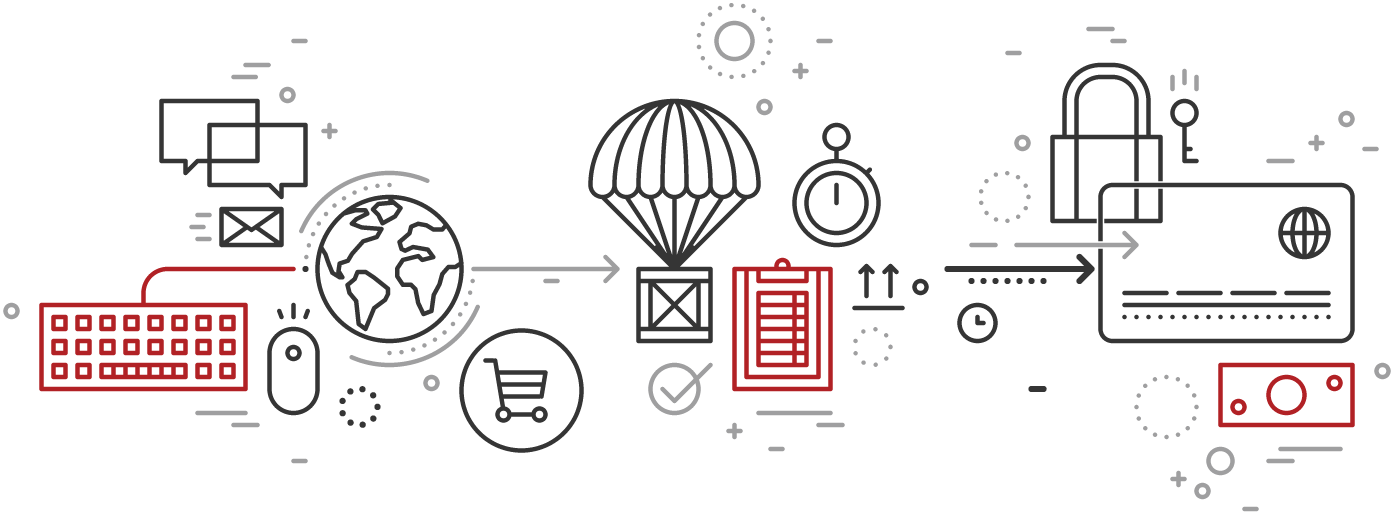 Get Loan In 3 Easy Steps - Diagram (1536x864), Png Download
