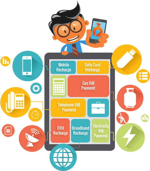 Free Recharge Api - Recharge Money Transfer Bill Payment (518x611), Png Download
