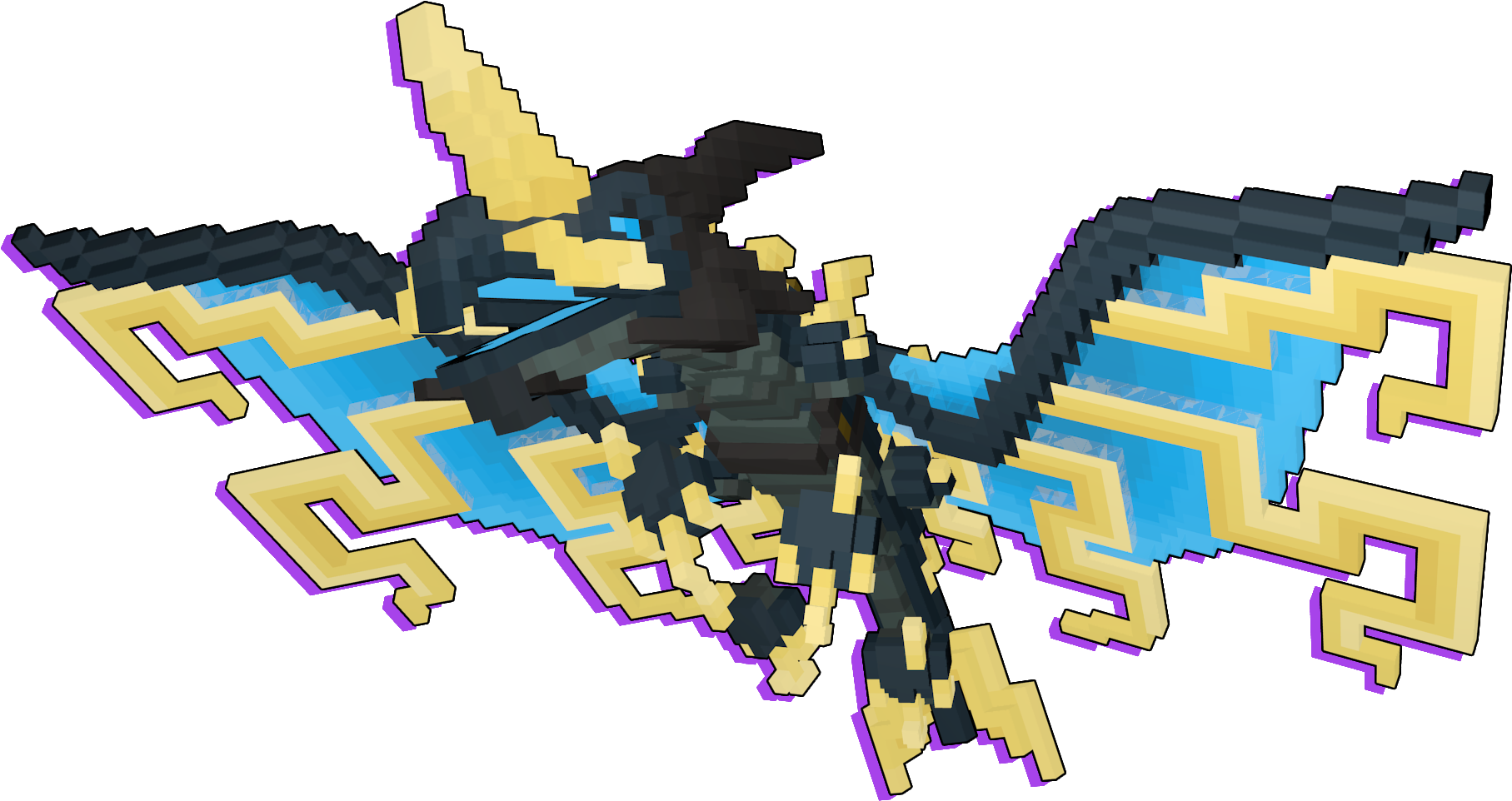 [dragon] Thunder Dragon - Trove Erel The Ironbolt (1920x1080), Png Download