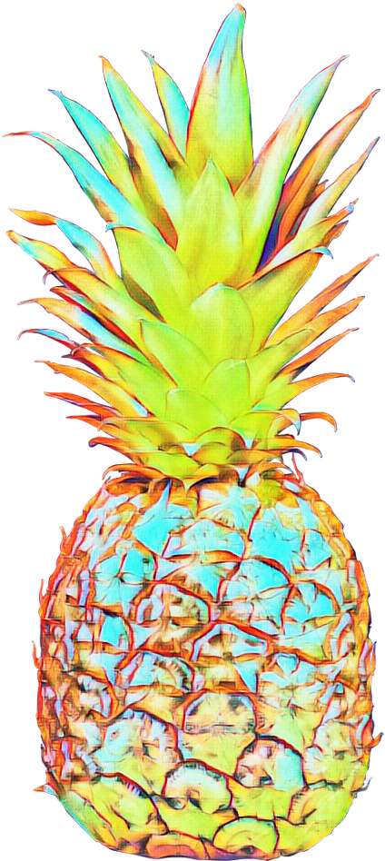 Stickers Piña (1024x1024), Png Download