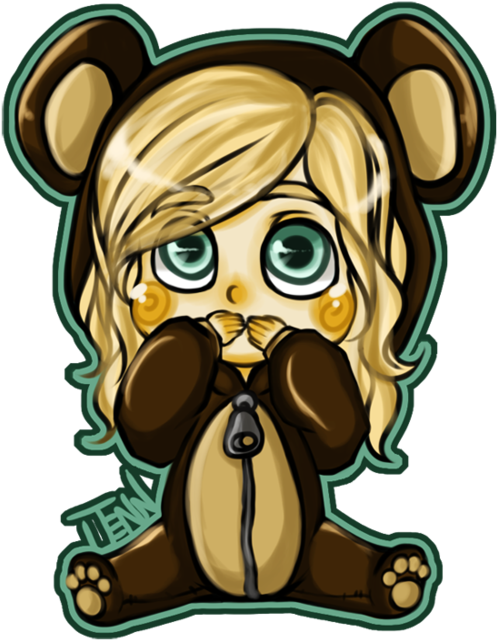 X - Vampire Diaries Cartoon (500x646), Png Download