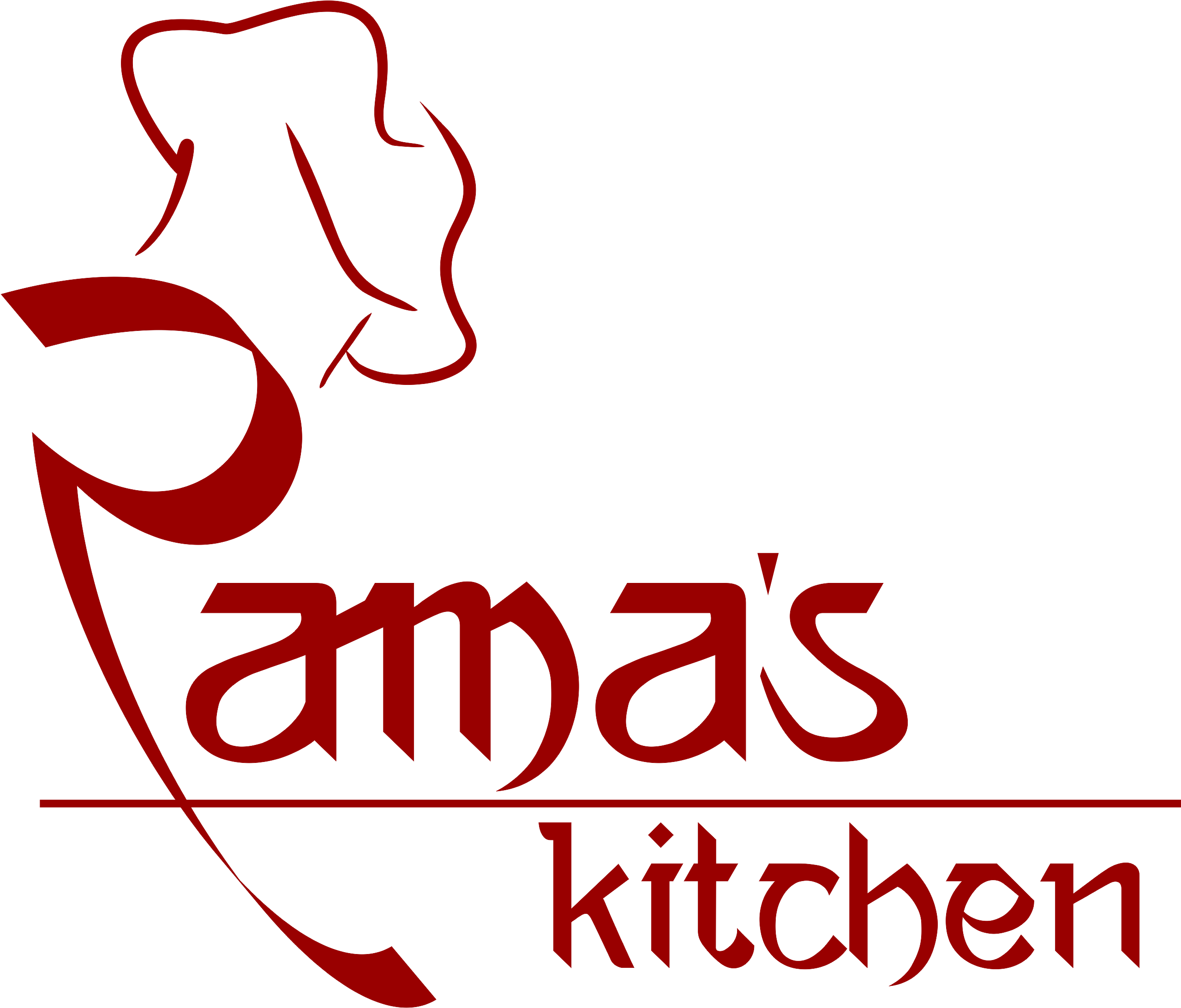 Rama's Kitchen - Little India (3513x2495), Png Download