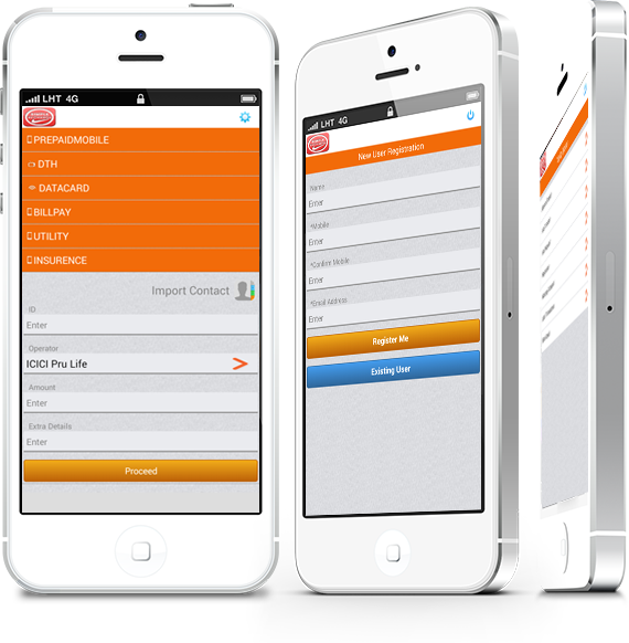 Start Own Mobile Recharge Business With The Leader - Iphone (570x582), Png Download