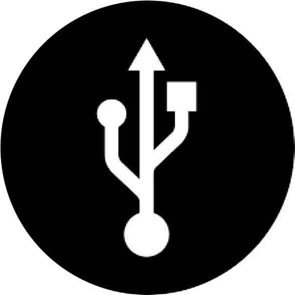 Usb Device Charger - Usb Icon (750x750), Png Download