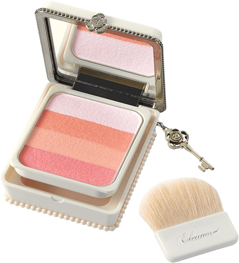 The Miracle Key Glowing Blusher 01 Summer Nectarines - Eye Shadow (492x658), Png Download