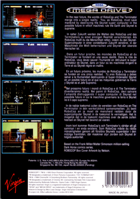 Zoom - Robocop Vs Terminator (650x650), Png Download