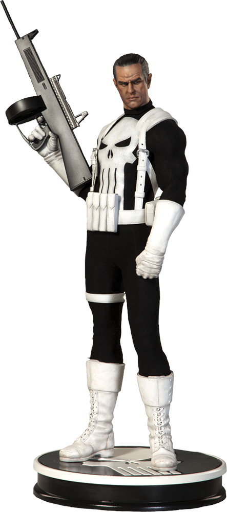 Classic Premium Format Figure - Classic Punisher (443x1000), Png Download
