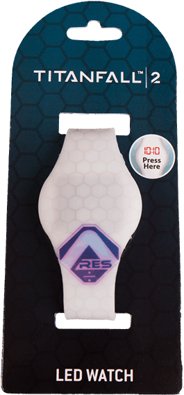 Titanfall 2 - Led Watch - Skateboard (600x600), Png Download