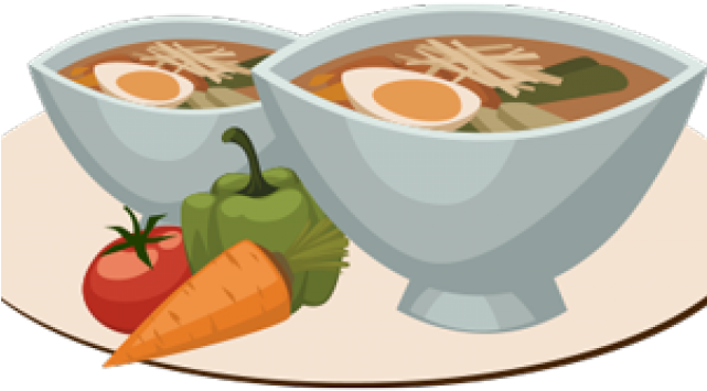Noodle Bowl Vector Png (640x480), Png Download