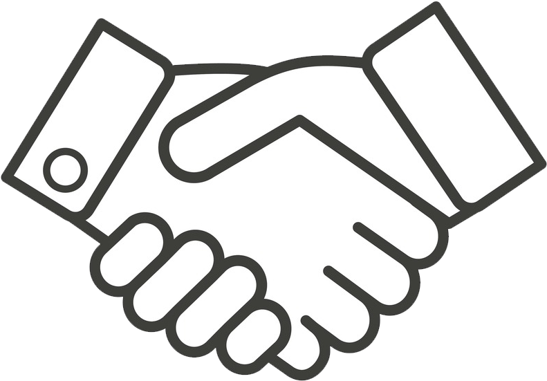 Business Development - Hand Shake Vector Icon (799x561), Png Download