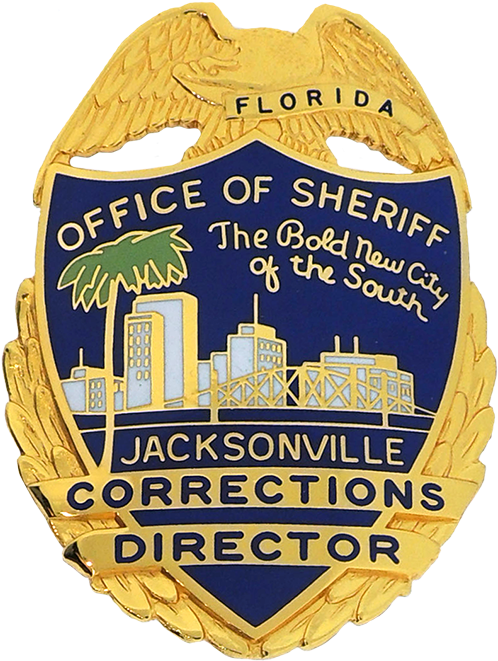 Jacksonville Police Badge (500x671), Png Download