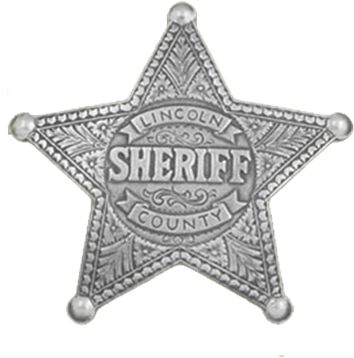 Lincoln County Sheriff Badge - Emblem (555x555), Png Download