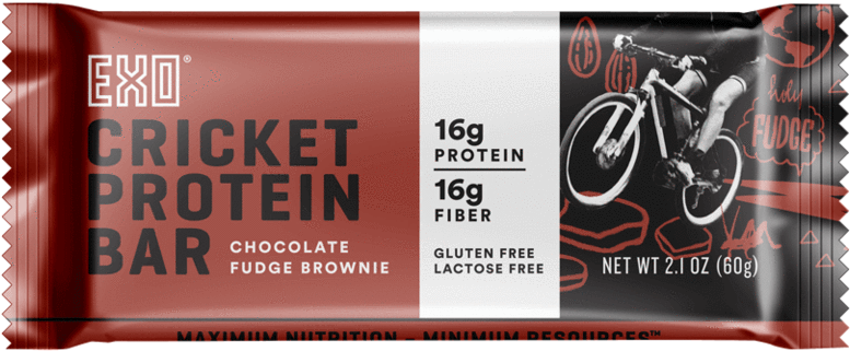 Chocolate Fudge Brownie Protein Bars - Exo Protein Bars (960x960), Png Download