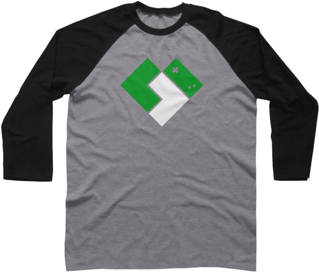 Clintus Heart Baseball Tee - Logo Baseball Tee (650x650), Png Download