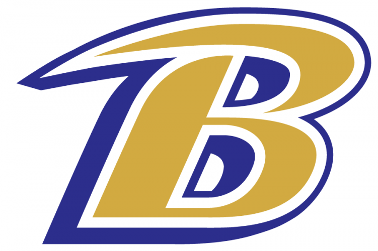 Baltimore Ravens Iron On Stickers And Peel-off Decals - Boyle County Schools (750x930), Png Download