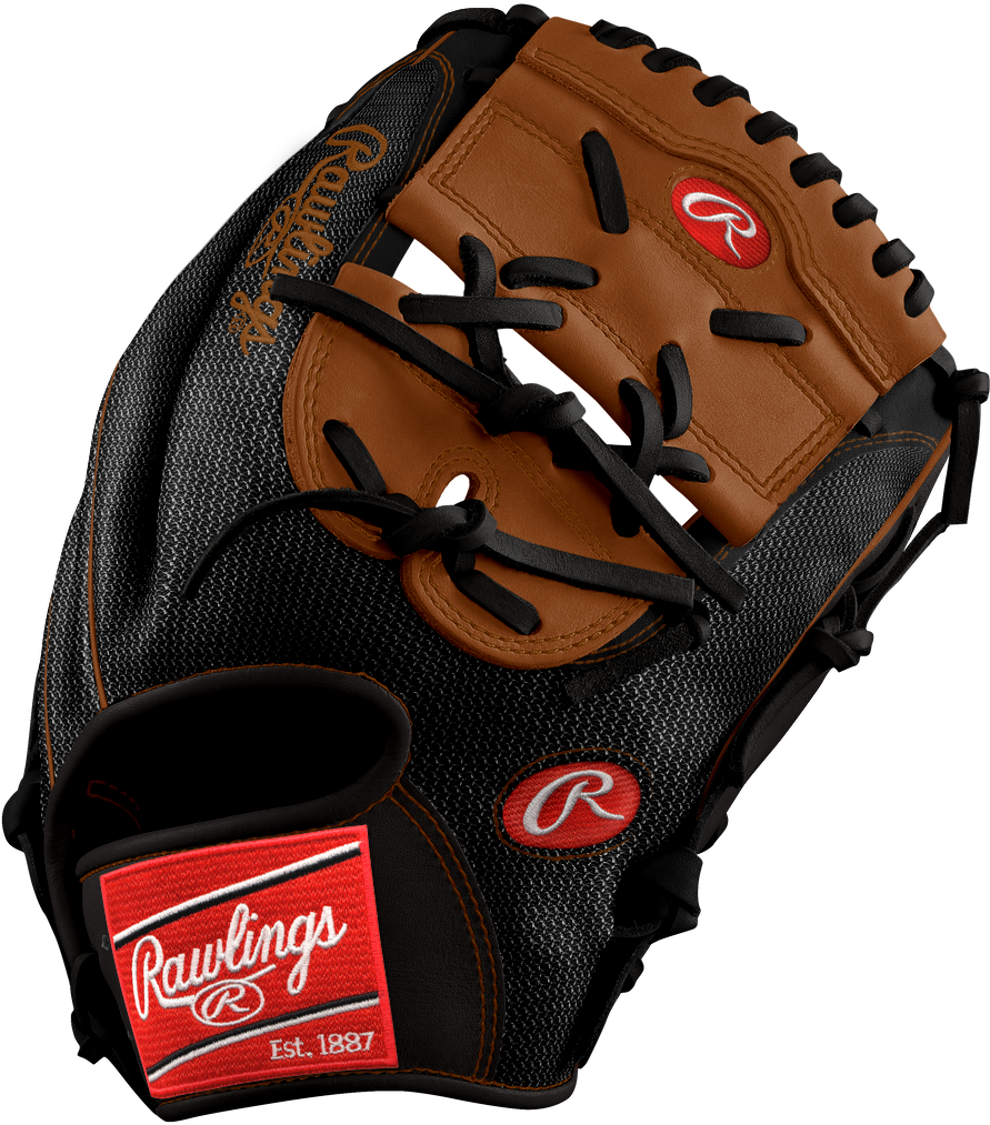 Rawlings Heart Of The Hide Pro205 11-3/4" Custom Baseball - Rawlings Navy Blue Baseball Glove (890x1024), Png Download