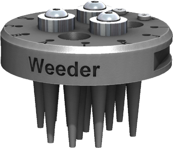 Farmbot Genesis Weed Suppressor Assembly - Farmbot 3d Printed (600x600), Png Download