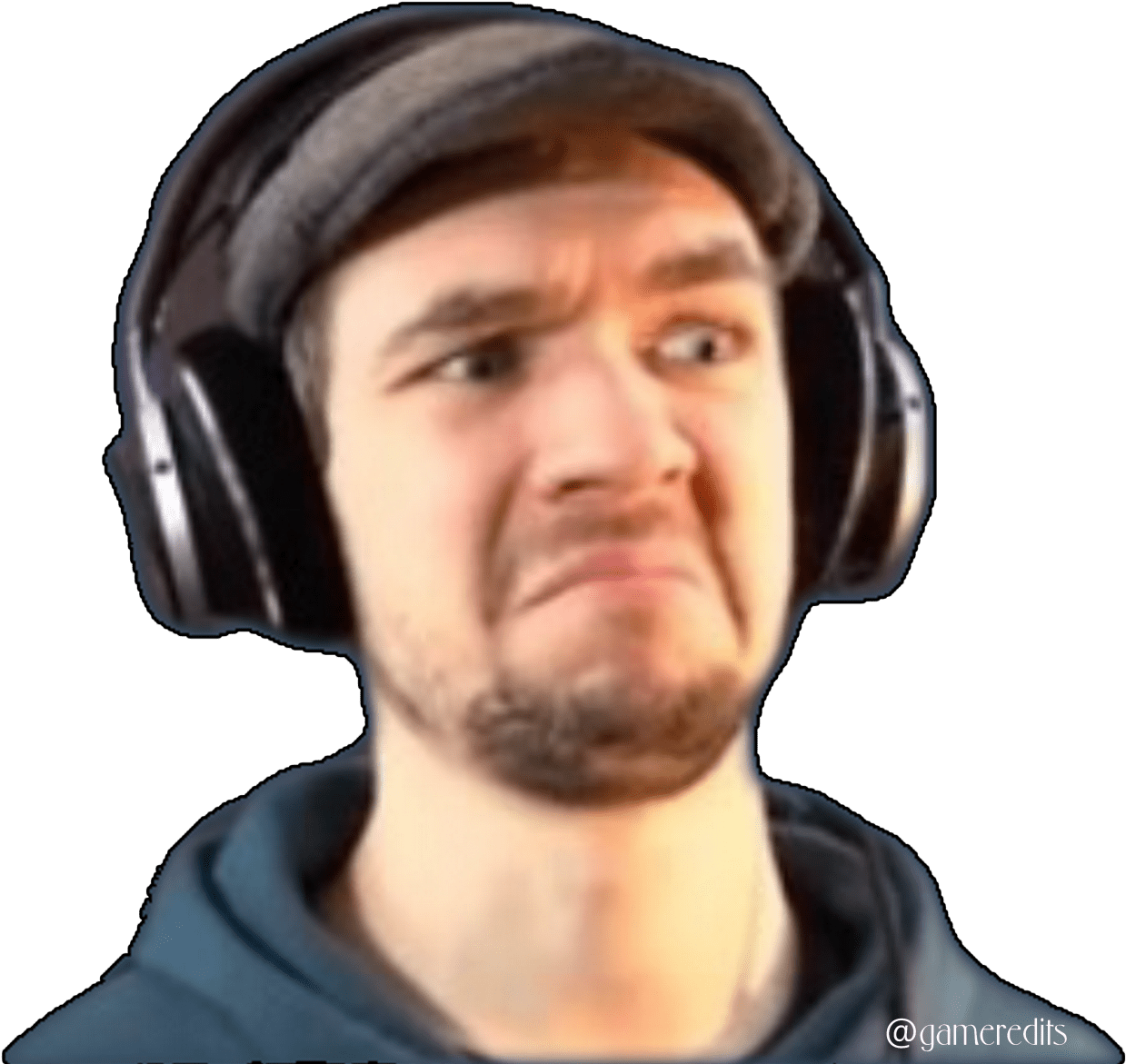 Markiplier Face Transparent - Headphones (1280x1280), Png Download
