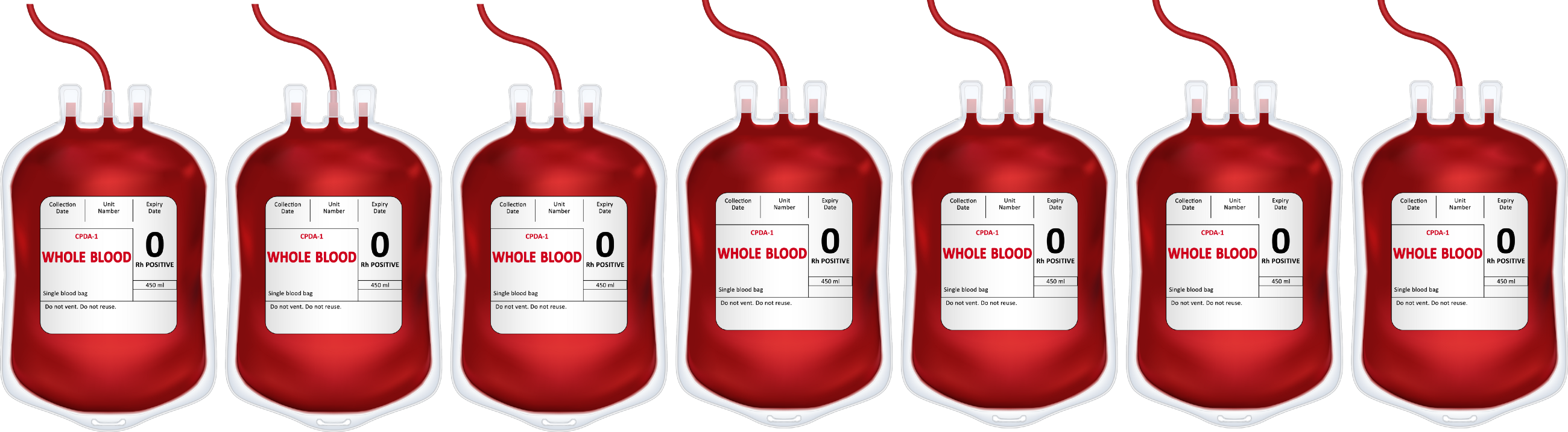 Seven Pints - Label (2600x717), Png Download