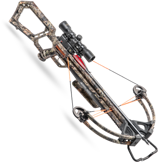 Warrior Ultra Lite Crossbow Package - Wicked Ridge Warrior Ultra Lite Crossbow (640x632), Png Download