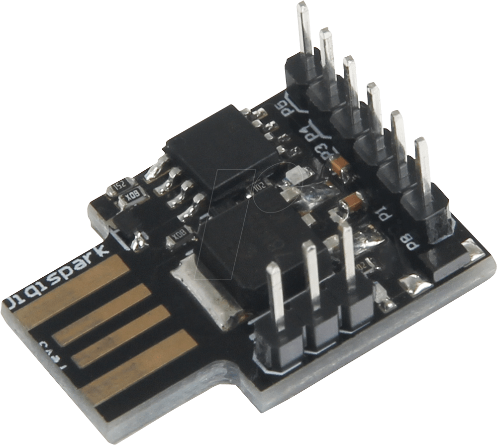 Digispark Mini - Joy-it Arduino Add-on Pcb Digispark Microcontroller (1000x910), Png Download