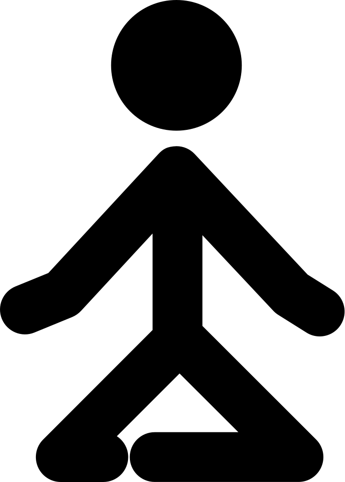 Male Stick Man With Legs Folded Comments - Illustration (701x980), Png Download