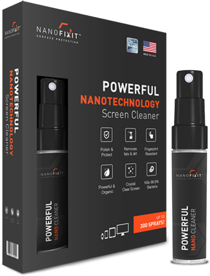 Nanofixit Lcd Screen Scratch Remover Liquid Polish, - Carton (1000x1000), Png Download