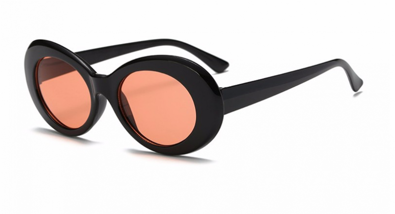 Oculos Kurt Preto Com Lente Rosa Culos - Kurt Cobain Sunglasses (800x800), Png Download
