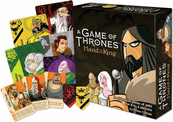 Game Of Thrones Hand Of The King Card Game (600x600), Png Download